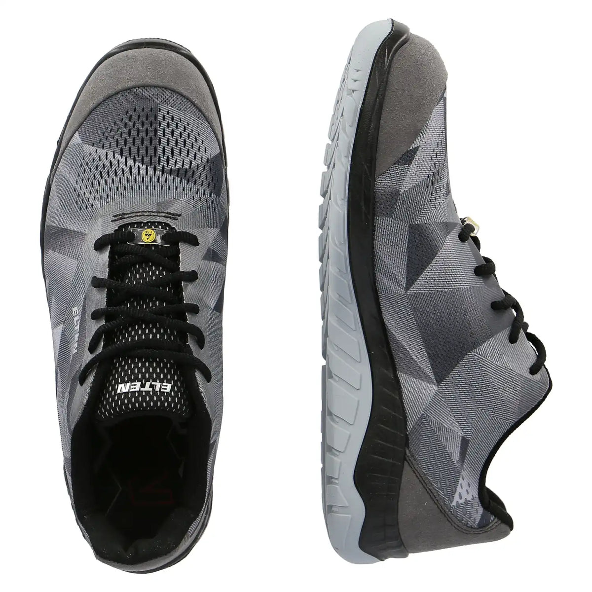 Elten Landon LOW ESD S1 Sicherheitshalbs. grau – grau