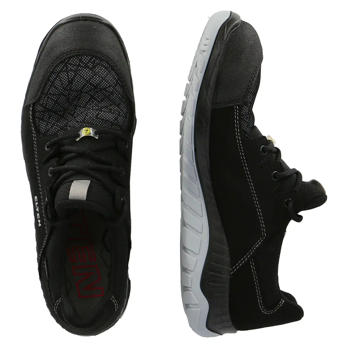 Elten Leland GTX LOW S3 Sicherheitshalbs. grau – schwarz