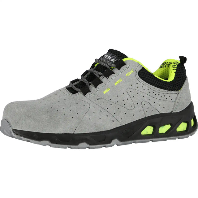 Cofra Area GREENFit S1P Sicherheitshalbs. grau – grau