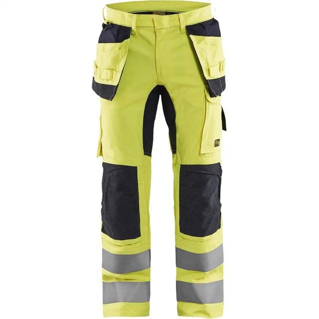 Blåkläder 1587 Multinorm Stretch Handwerkerhose gelb – gelb
