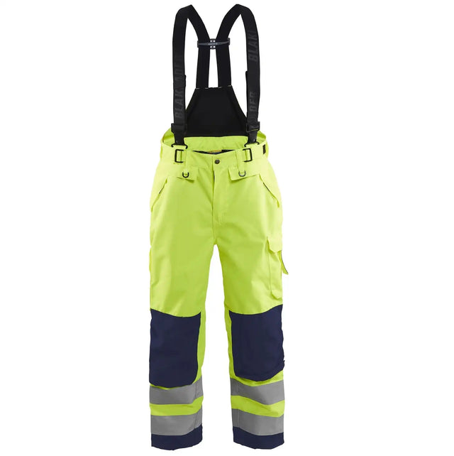 Blåkläder 1867 Warnschutz Regenhose – gelb/marine