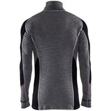 Blåkläder 4699 Reißverschluss Unterhemd Xwarm grau – grau