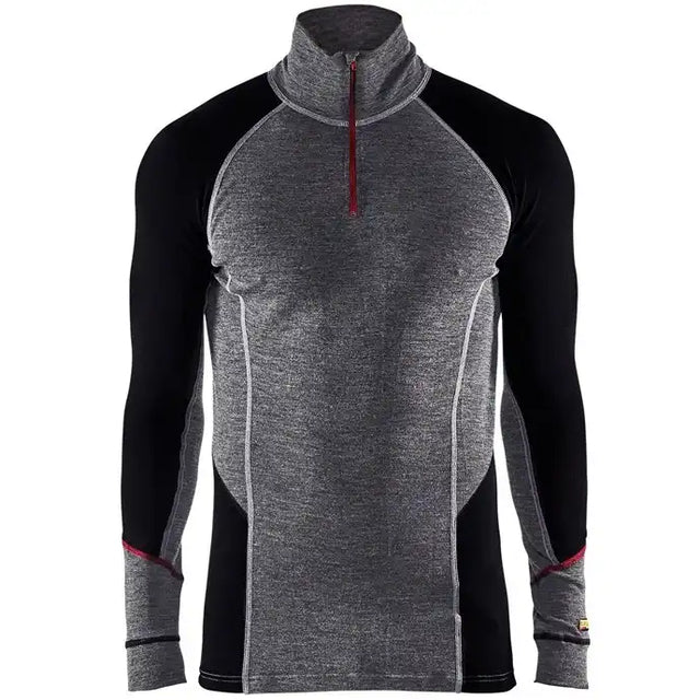 Blåkläder 4699 Reißverschluss Unterhemd Xwarm grau – grau