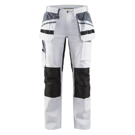 Blåkläder Damen 7910 Malerhose mit Stretch weiß – weiß