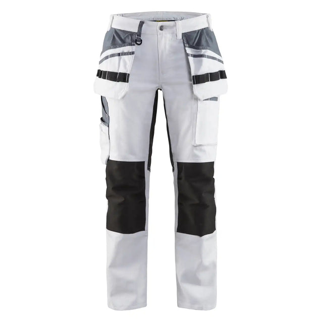 Blåkläder Damen 7910 Malerhose mit Stretch weiß – weiß