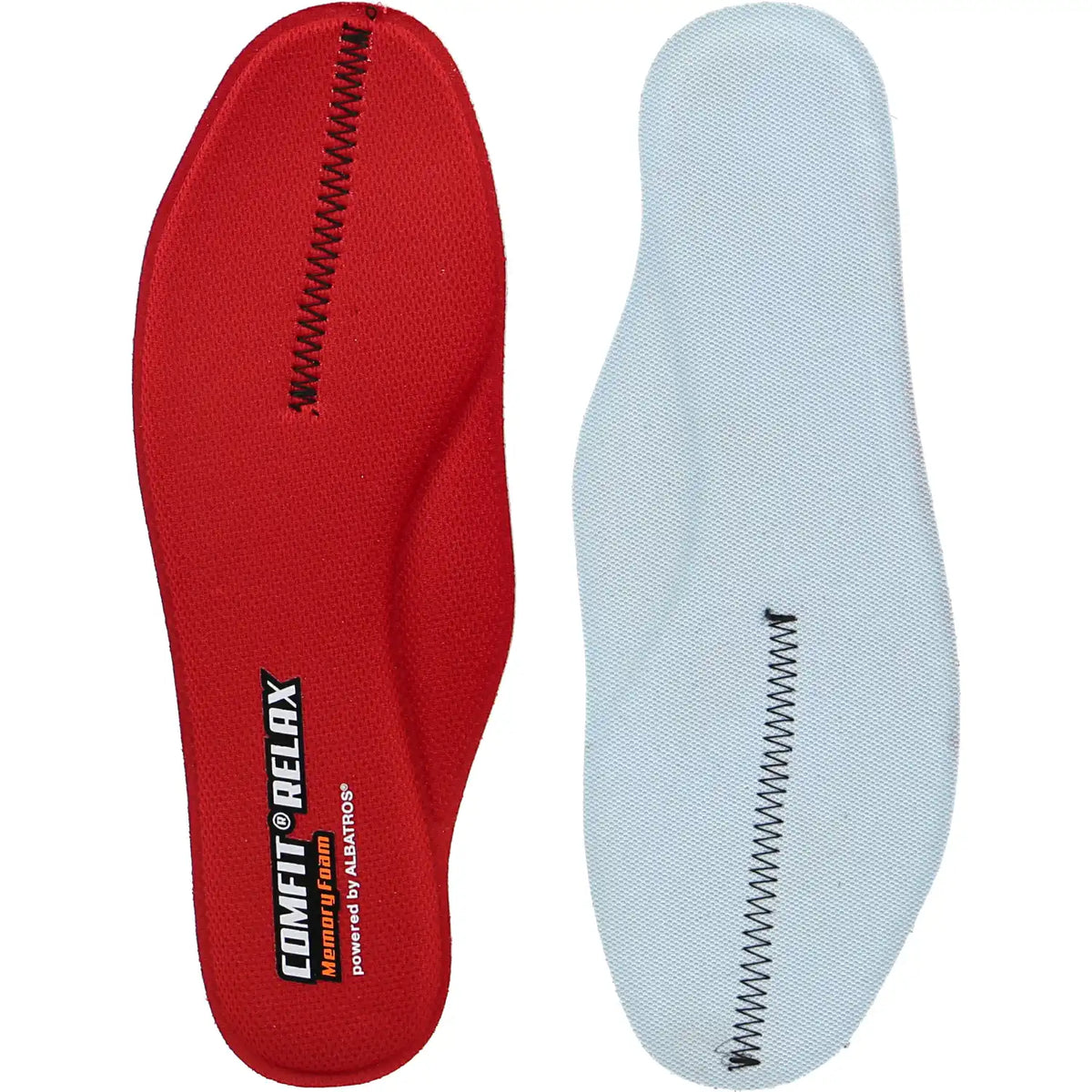 Albatros Comfit Relax Memory Foam Einlegesohle rot – rot