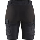 Blåkläder Damen 7137 Jeans Stretch Serviceshorts blau – blau