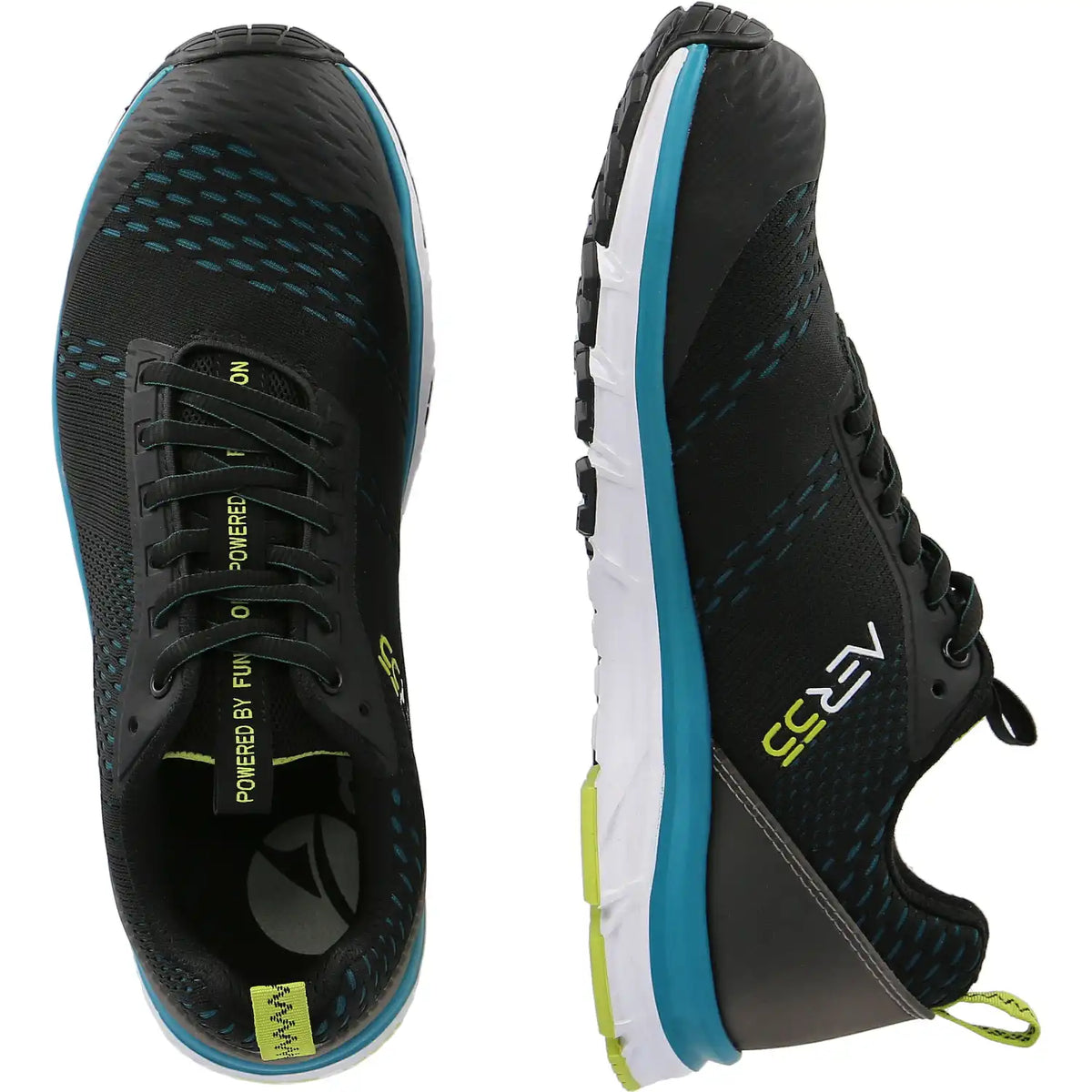 Albatros AER55 Impulse Blkblu LOW S1P S-Halbschuhe schwarz – schwarz