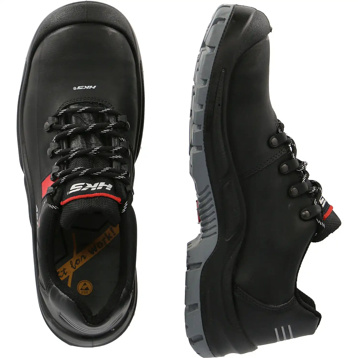 HKS Active 270 S3 Sicherheitshalbschuhe schwarz – schwarz