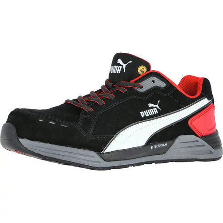Halbschuhe S3 "AIRTWIST BLK/RED LOW" - PUMA® - workXperts