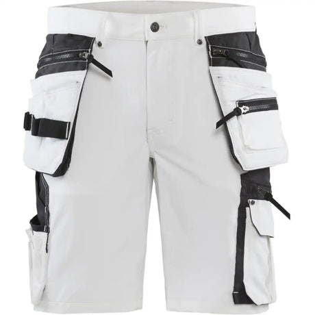 Blåkläder 1088 Maler Stretch-Arbeitsshorts weiß – weiß