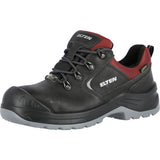 Elten Damen Lena GTX BLACK-RED LOW S3 Halbschuh schwarz – schwarz
