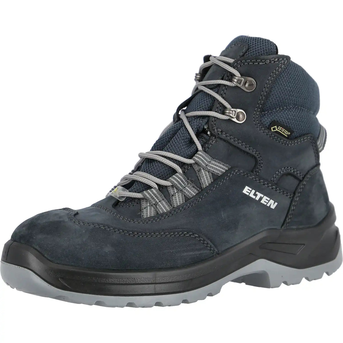 Elten Damen Lotte GTX MID S3 Stiefel blau – blau