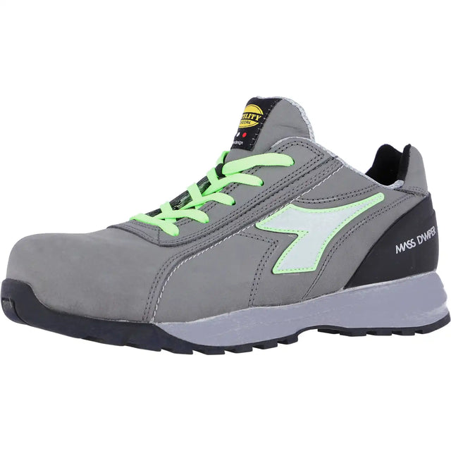 Diadora Glove MDS LOW coal S3 Halbschuhe grau – grau