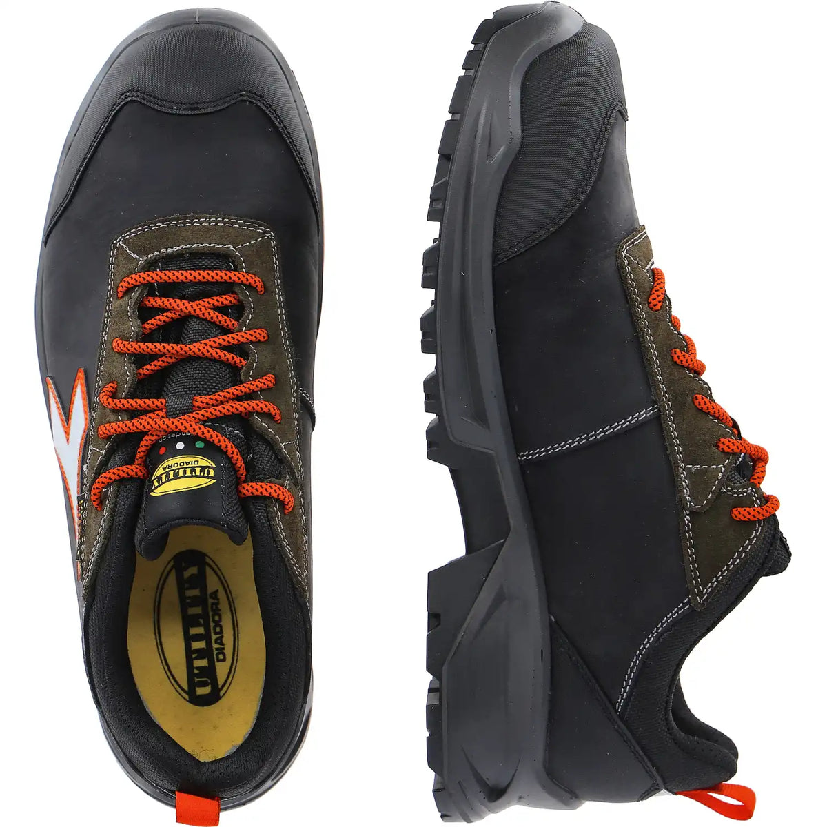 Diadora Sport Diatex LOW S7S Halbschuhe grün – schwarz