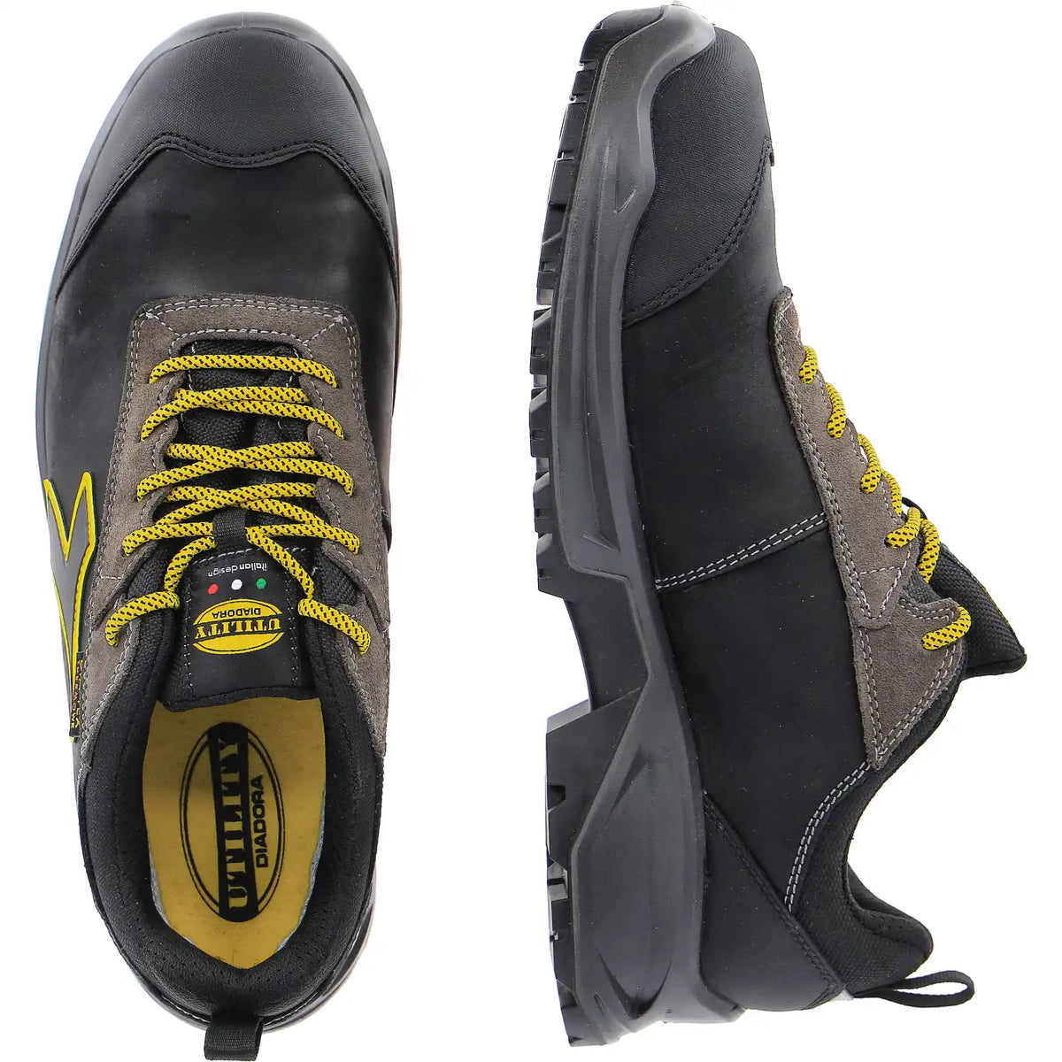 Diadora Sport Diatex LOW S7S Halbschuhe schwarz – schwarz