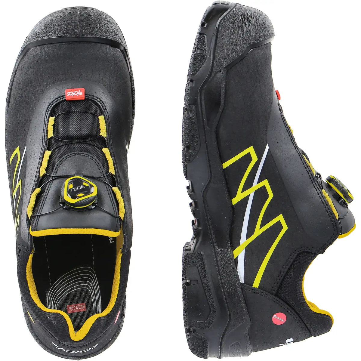 Jalas 1558 Gran Premio S3 Sicherheitshalbschuhe schwarz – schwarz