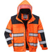 Portwest C466 Warnschutz Pilotenjacke 4in1 – orange/schwarz