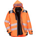 Portwest PW365 PW3 Warnschutz Winterjacke 3in1 – orange/schwarz