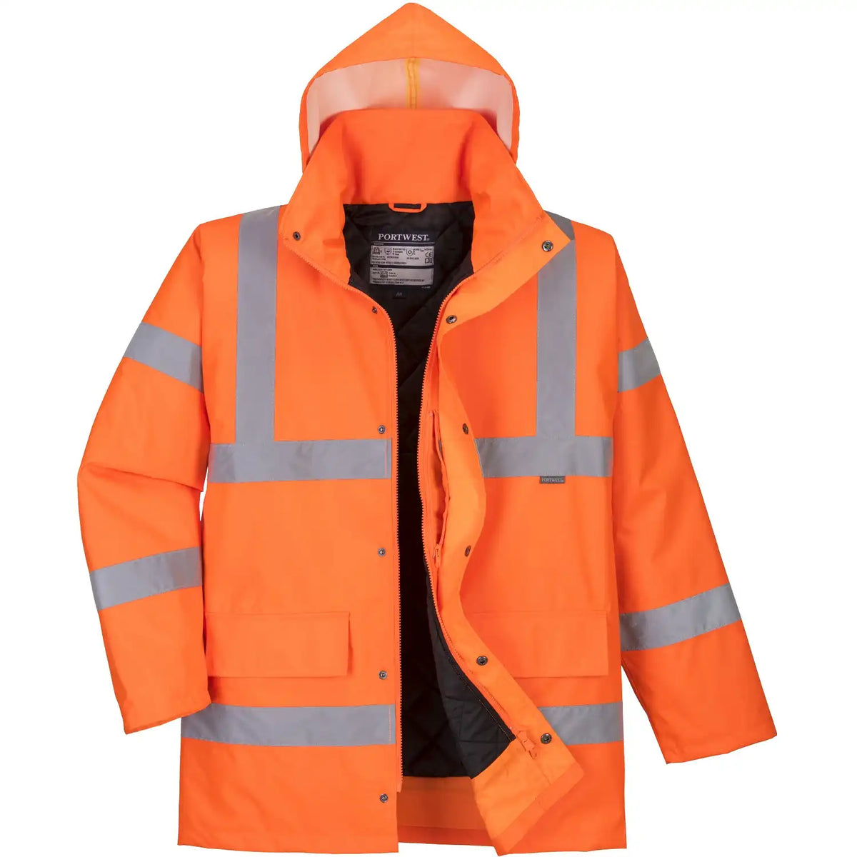Portwest RT30 Bahn Warnschutz Winterjacke orange – orange