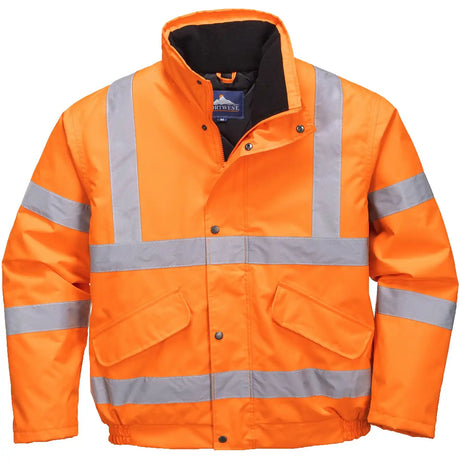 Portwest RT32 Bahn Warnschutz Pilotenjacke orange – orange