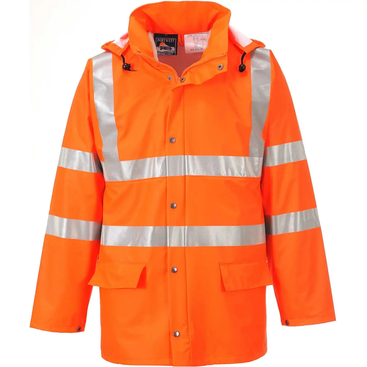 Portwest Sealtex Ultra Warnschutz Regenjacke orange – orange