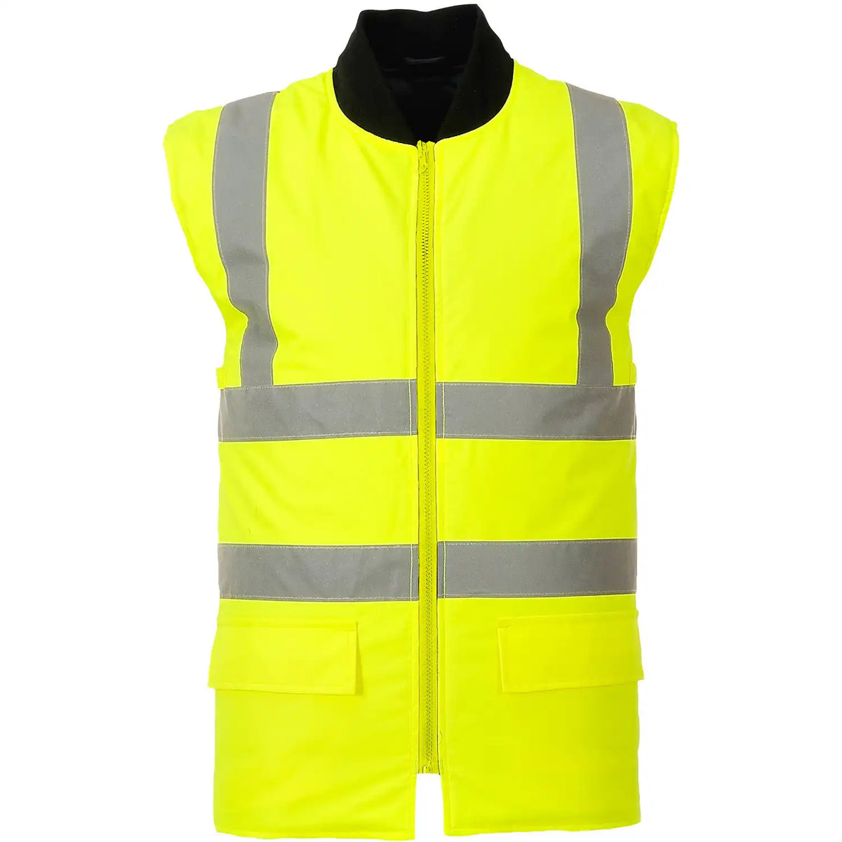 Portwest 4in1 S471 Kontrast Warnschutz Regenjacke – gelb/marine