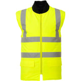 Portwest 4in1 S471 Kontrast Warnschutz Regenjacke – gelb/marine