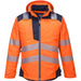 Portwest T400 PW3 Warnschutz Winterjacke – orange/marine