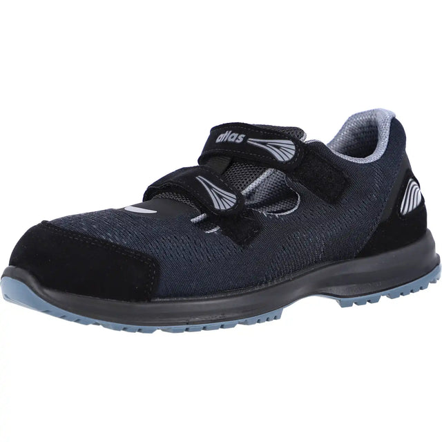 Atlas Damen GX 265 S1P Sicherheitssandalen schwarz – schwarz