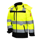 Nitras 7171KIDS Kinder Hi-Vis Softshelljacke gelb – gelb