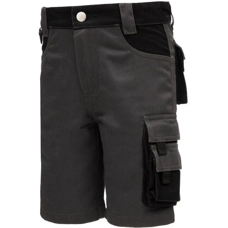Nitras 7602KIDS Kinder Shorts grau – grau
