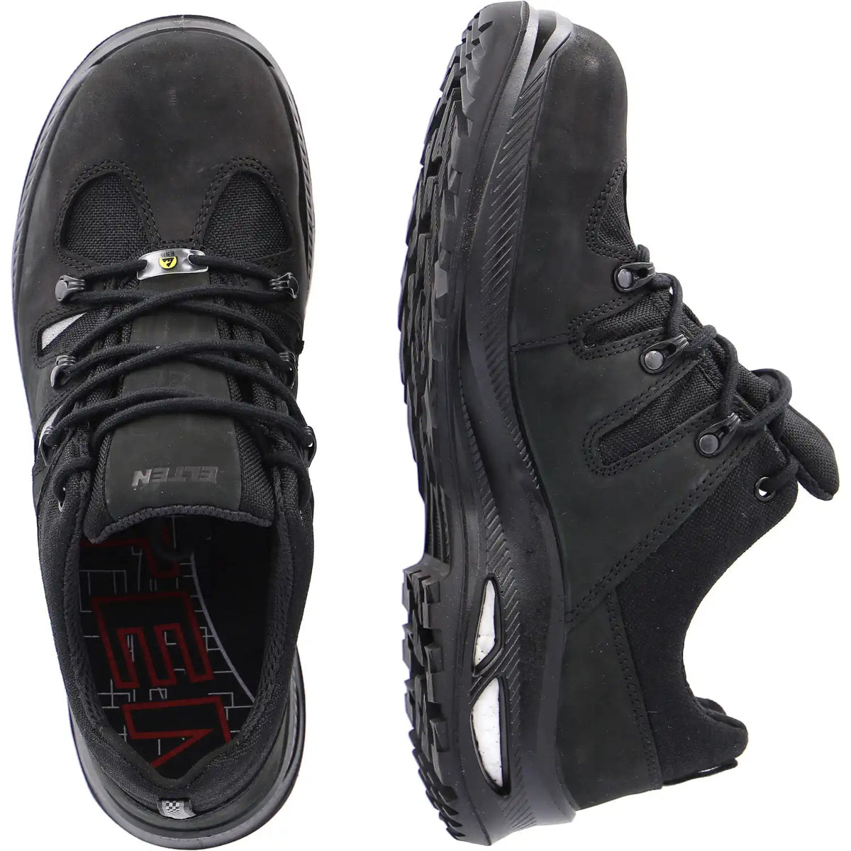 Elten Nelson XXG LOW ESD S3 Sicherheitshalbschuh schwarz – schwarz