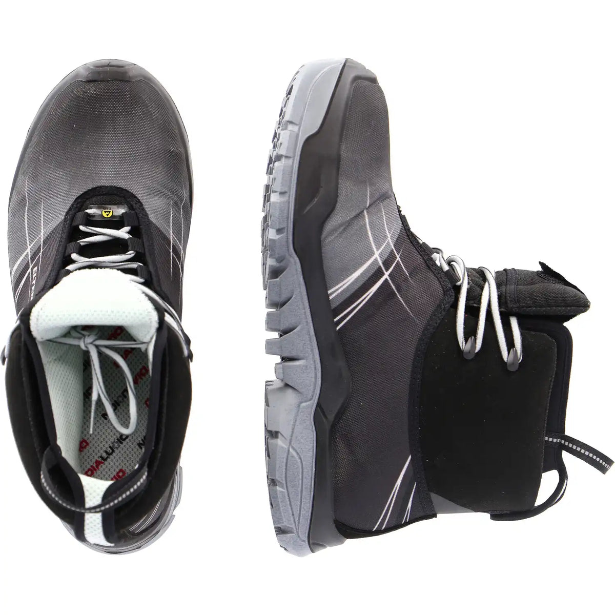 Elten Dialution MID ESD S3 Sicherheitsstiefel grau – grau
