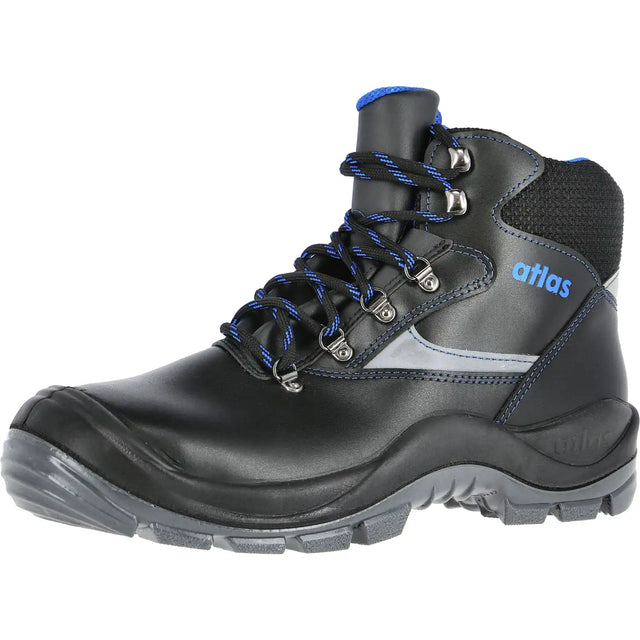 Atlas ERGO-MED 500 S3 Sicherheitshochschuhe schwarz 95600 – schwarz