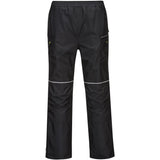 Portwest T604 PW3 Regenhose schwarz – schwarz