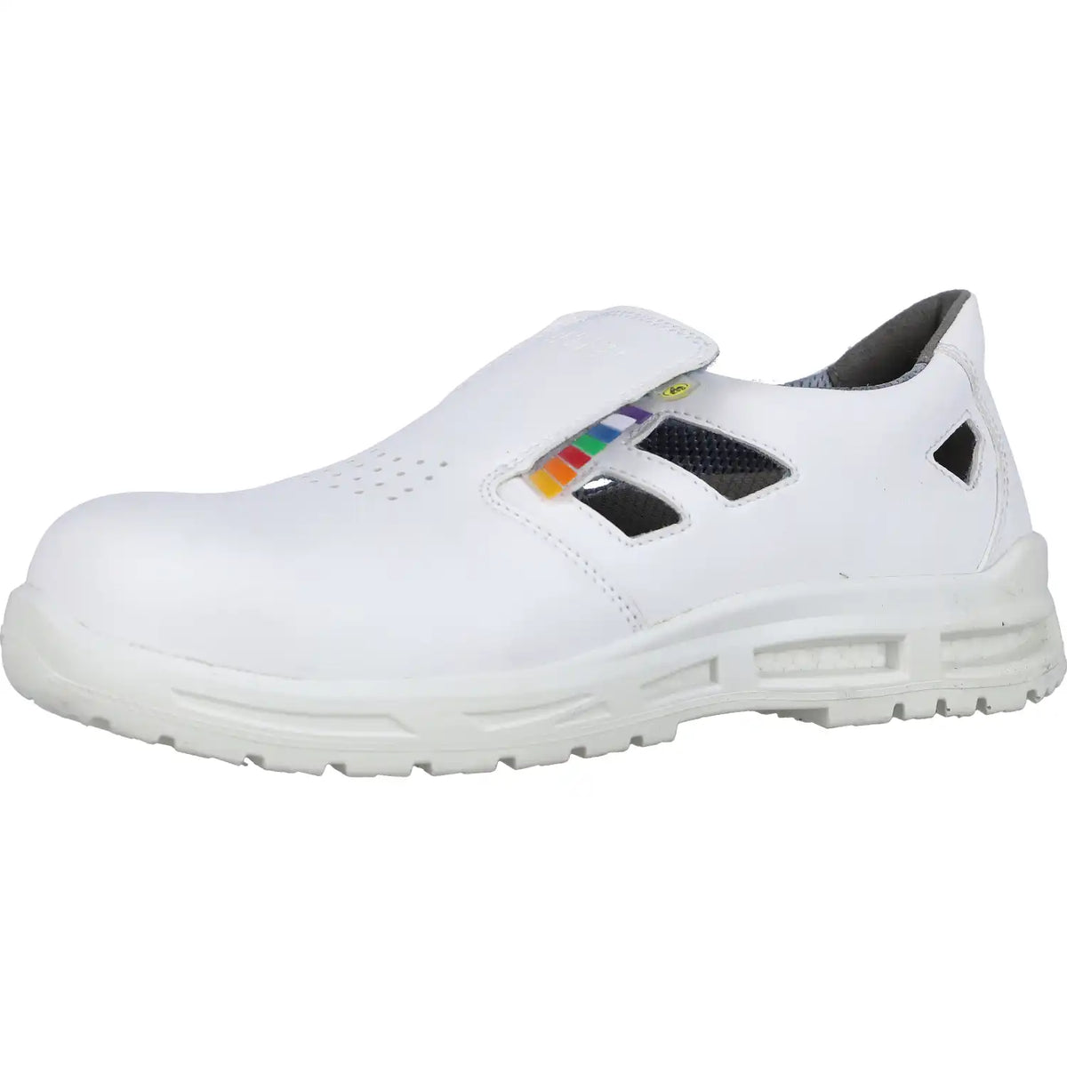 Elten Brice AIR LOW S1P Sicherheitshalbschuh weiß – weiß
