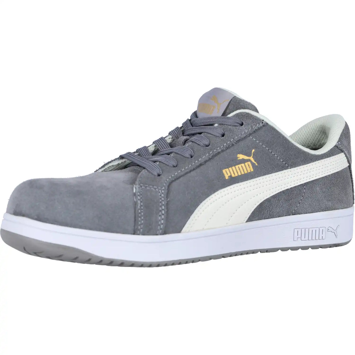 Sicherheitshalbschuh S1PL "ICONIC SUEDE"-PUMA®grau - workXperts