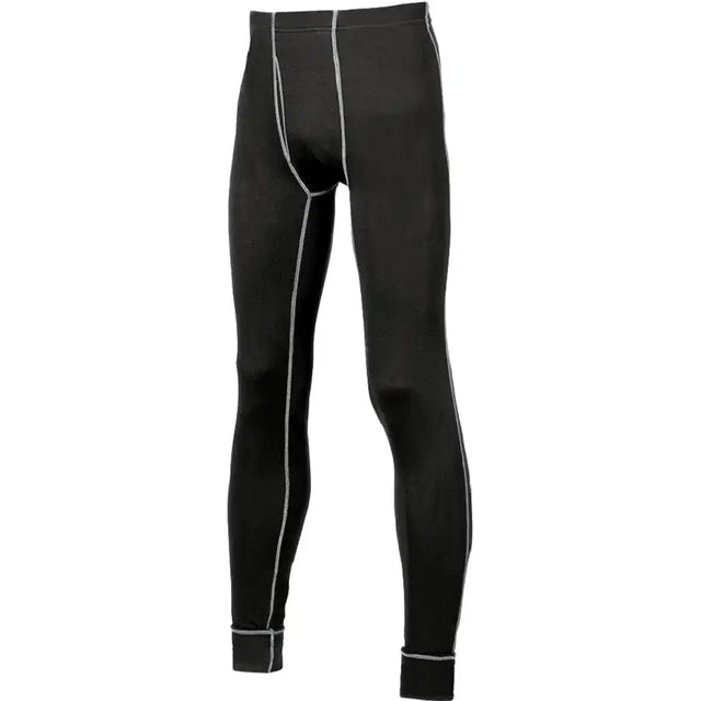 U-Power Edelweiss Funktions-Unterhose lang schwarz – schwarz