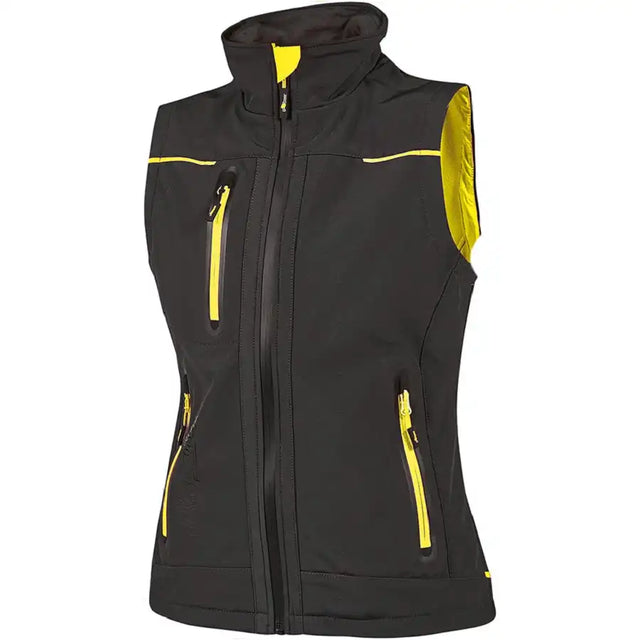 U-Power Damen Universe Lady Softshellweste schwarz – schwarz