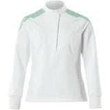 Mascot Damen 20062-511 Stretch Schlupfjacke – weiß/grasgrün