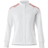 Mascot Damen 20064-511 Stretch Bundjacke – weiß/verkehrsrot