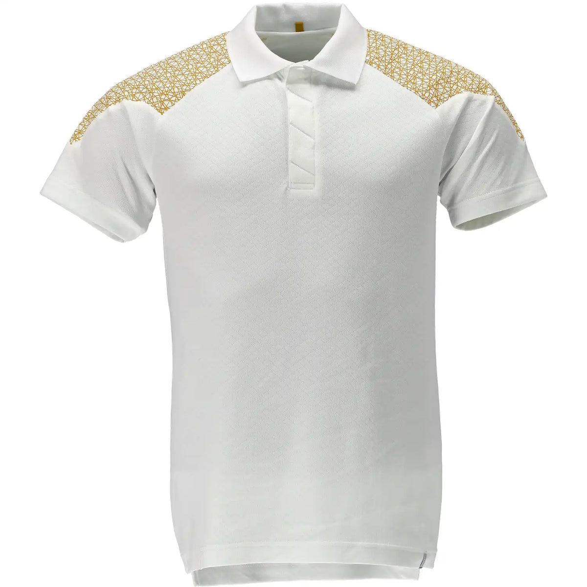 Mascot 20083-933 Food & Care Polo-Shirt – weiß/currygelb