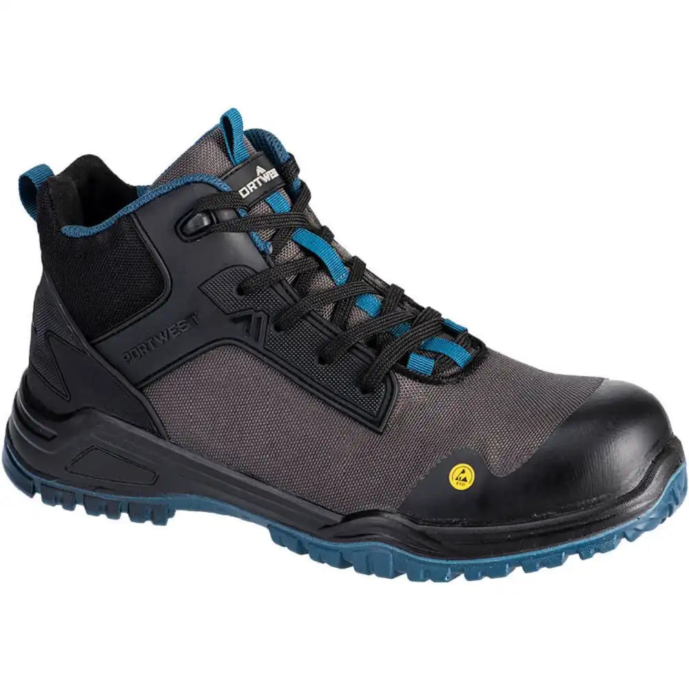 Portwest FE01 S3S Sicherheitshochschuhe schwarz FE01BTE – schwarz
