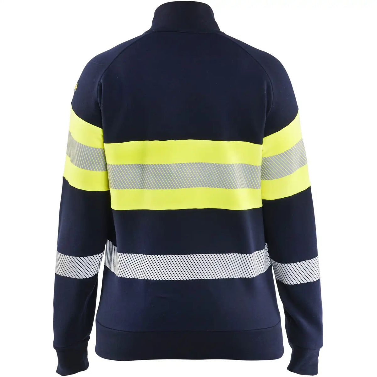 Blåkläder Damen Kl1 3472 Multinorm Sweatjacke marine/gelb – blau