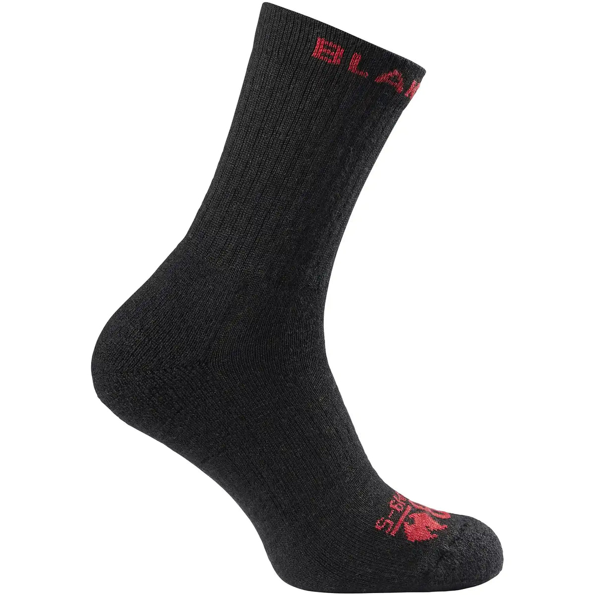 Blåkläder 2504 Flammschutz Wollsocken schwarz – 43-45