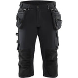 Blåkläder 1797 Stretch Handwerker-Piratenhose schwarz – schwarz