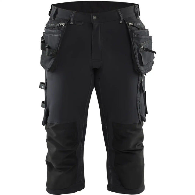 Blåkläder 1797 Stretch Handwerker-Piratenhose schwarz – schwarz
