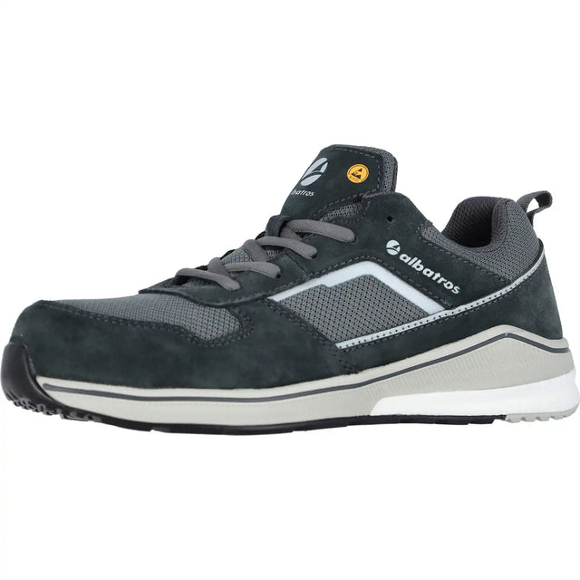 Albatros Court LOW S1P Halbschuhe grau – grau