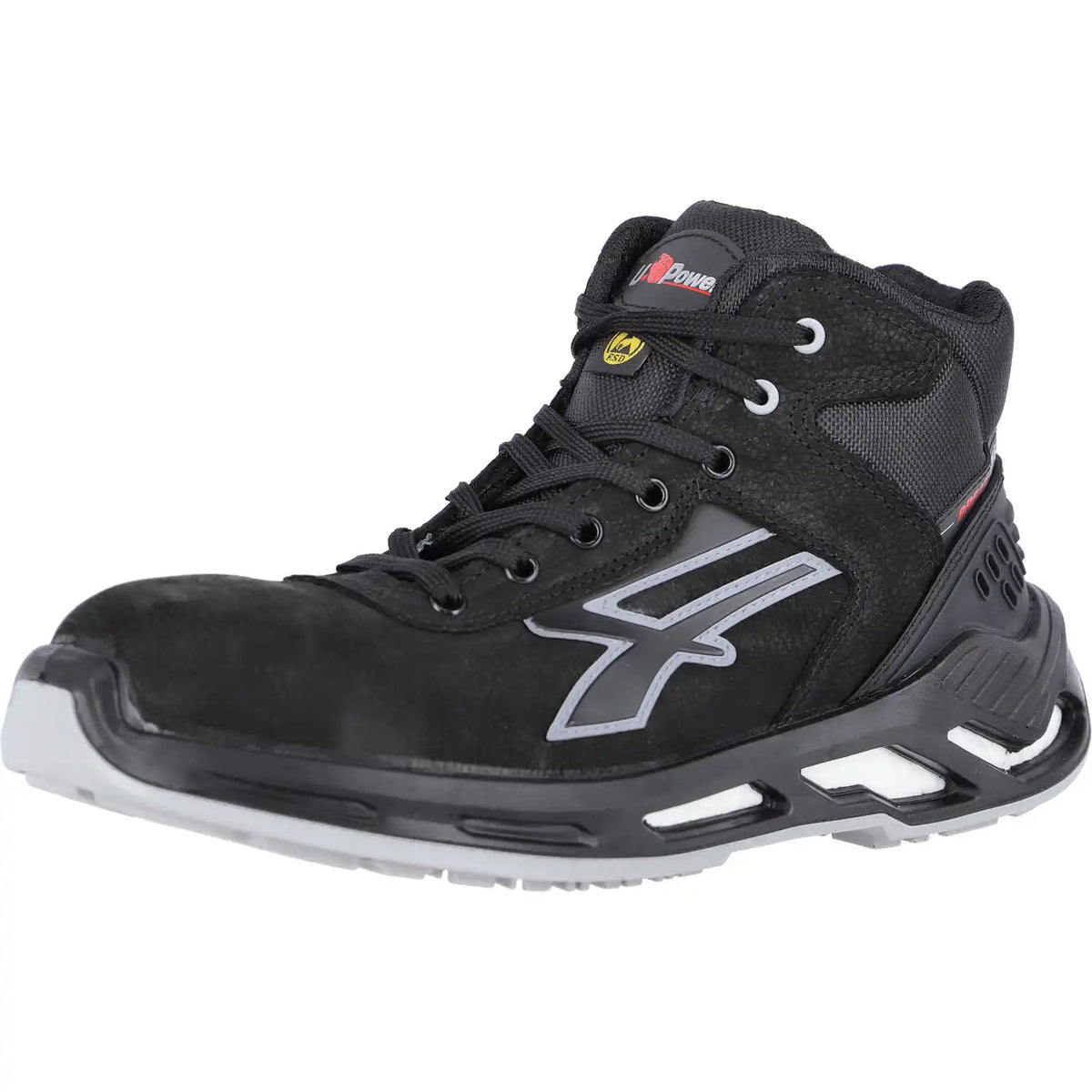 U-Power Arden 360 S3 Sicherheitshochschuh rot – schwarz